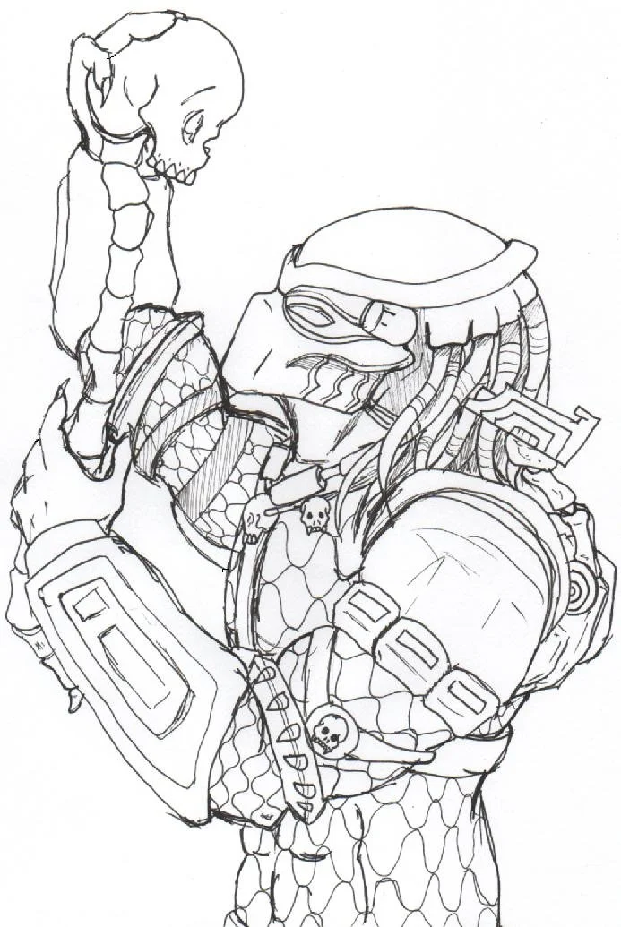 Predator Ausmalbilder 85