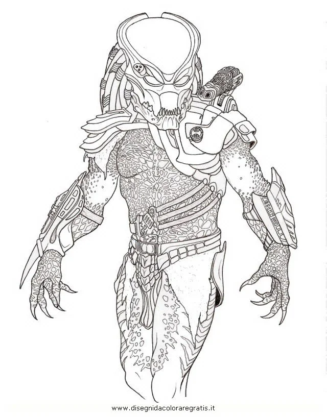 Desenhos de Predador Para Colorir 87