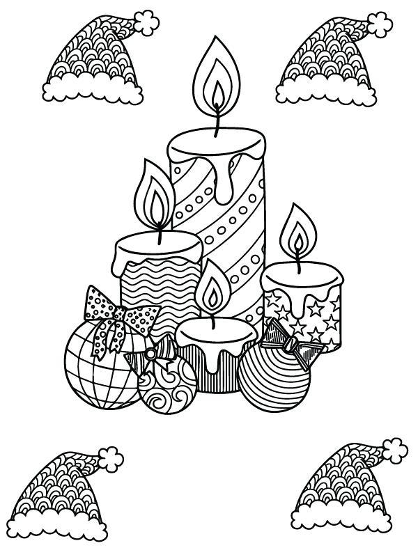 Preschool Christmas Coloring Pages 17