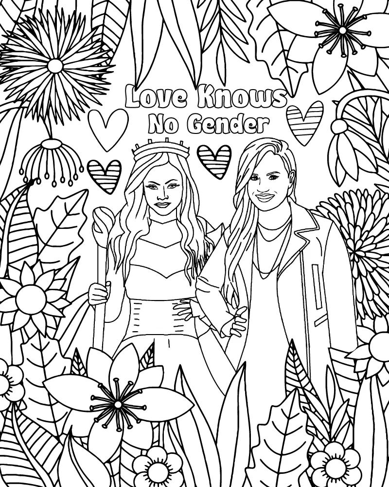 Pride Coloring Pages