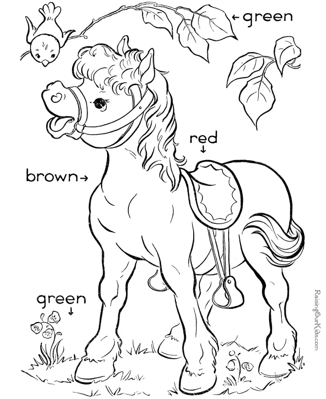 Primary Coloring Pages 14