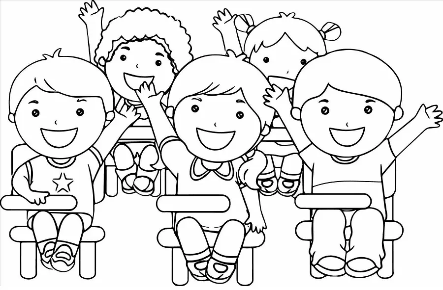 Primary Coloring Pages 2