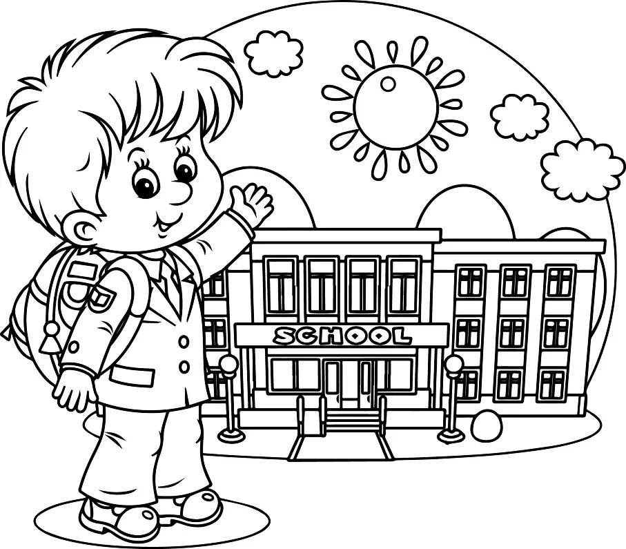 Primary Coloring Pages 3
