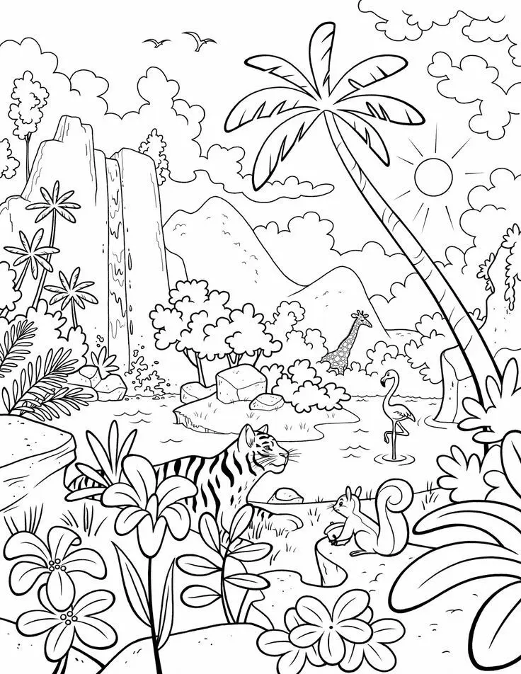 Primary Coloring Pages 5