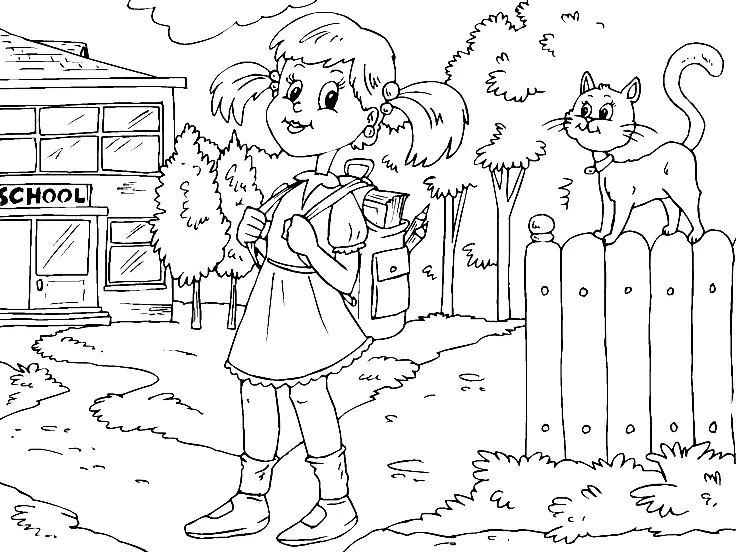 Primary Coloring Pages 6
