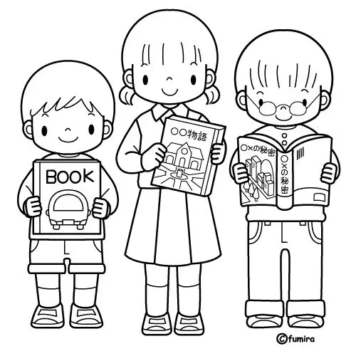 Primary Coloring Pages 8
