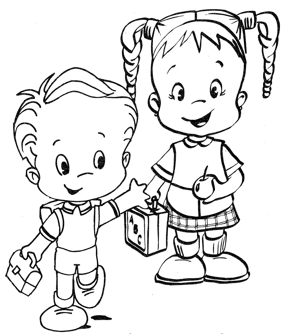 Primary Coloring Pages 9