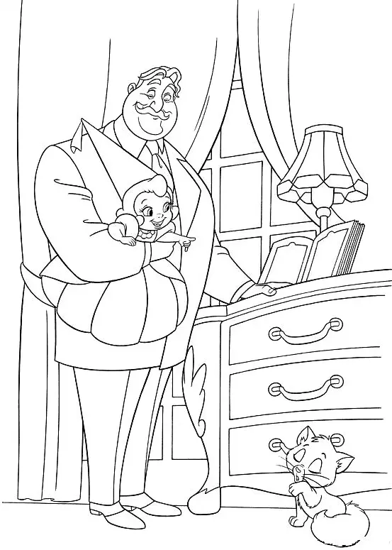 Desenhos de Princesa E O Sapo Para Colorir 40