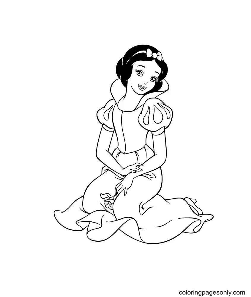 Princess Coloring Pages 108