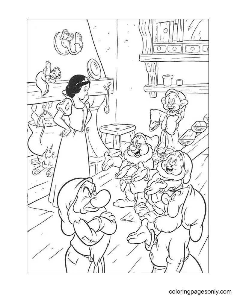 Princess Coloring Pages 119