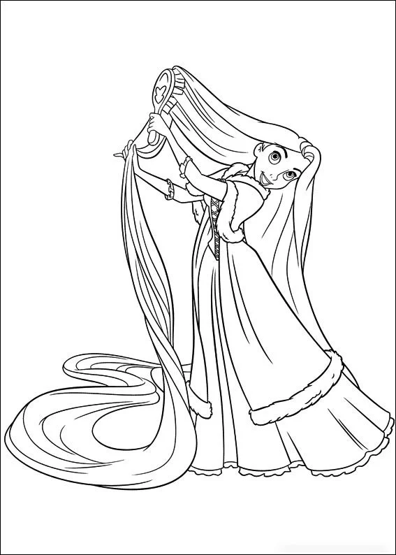 Princess Coloring Pages 124
