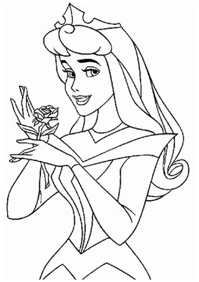 Princess Coloring Pages 130