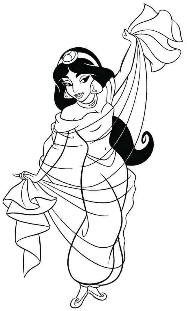 Princess Coloring Pages 138