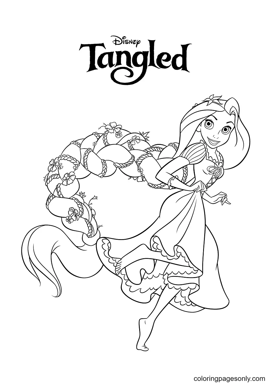 Princess Coloring Pages 14