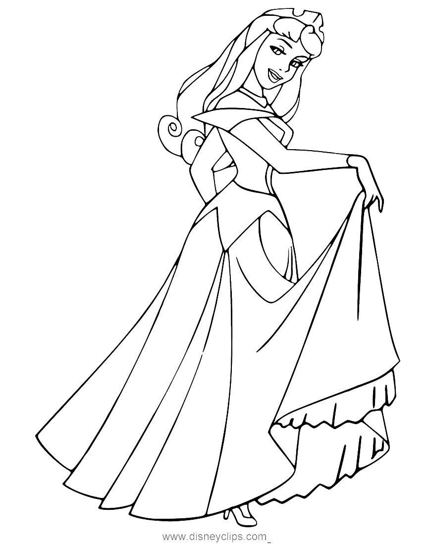 Princess Coloring Pages 146