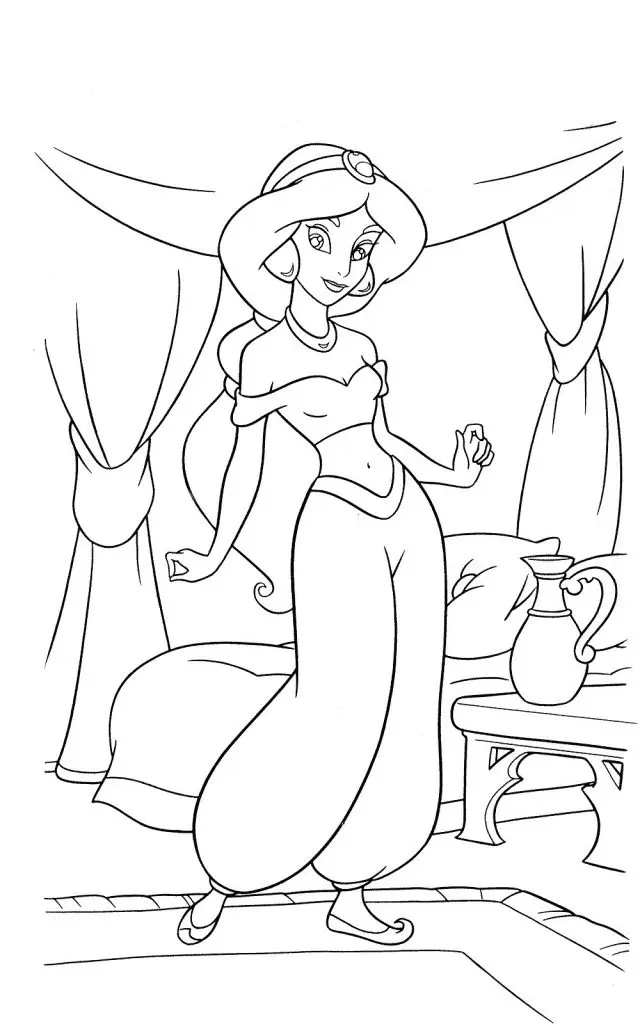 Princess Coloring Pages 150