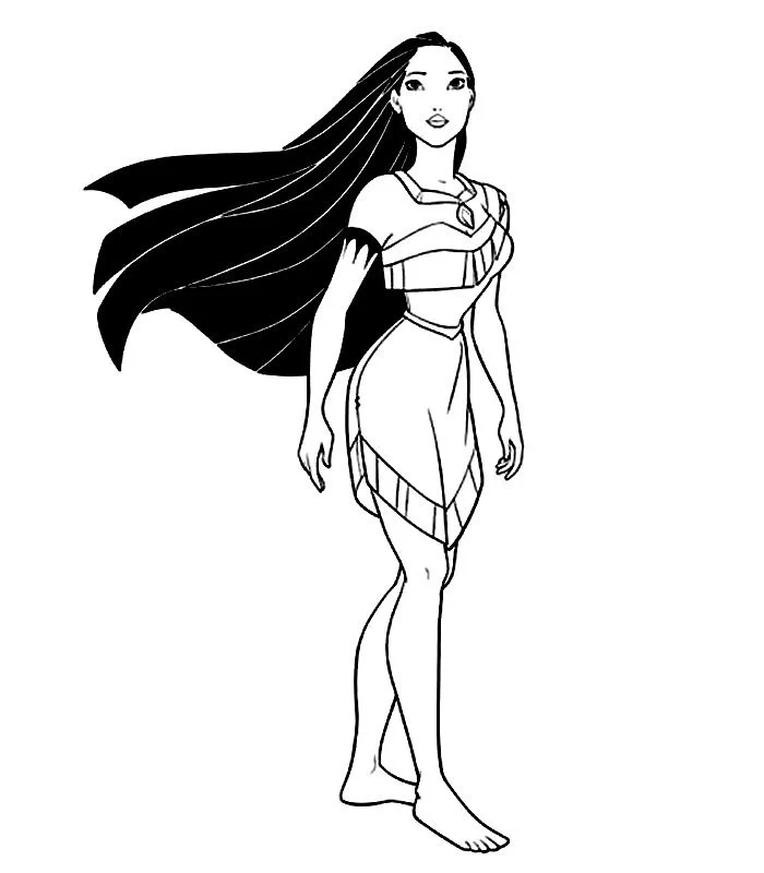 Princess Coloring Pages 151