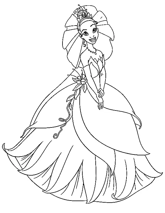 Princess Coloring Pages 156