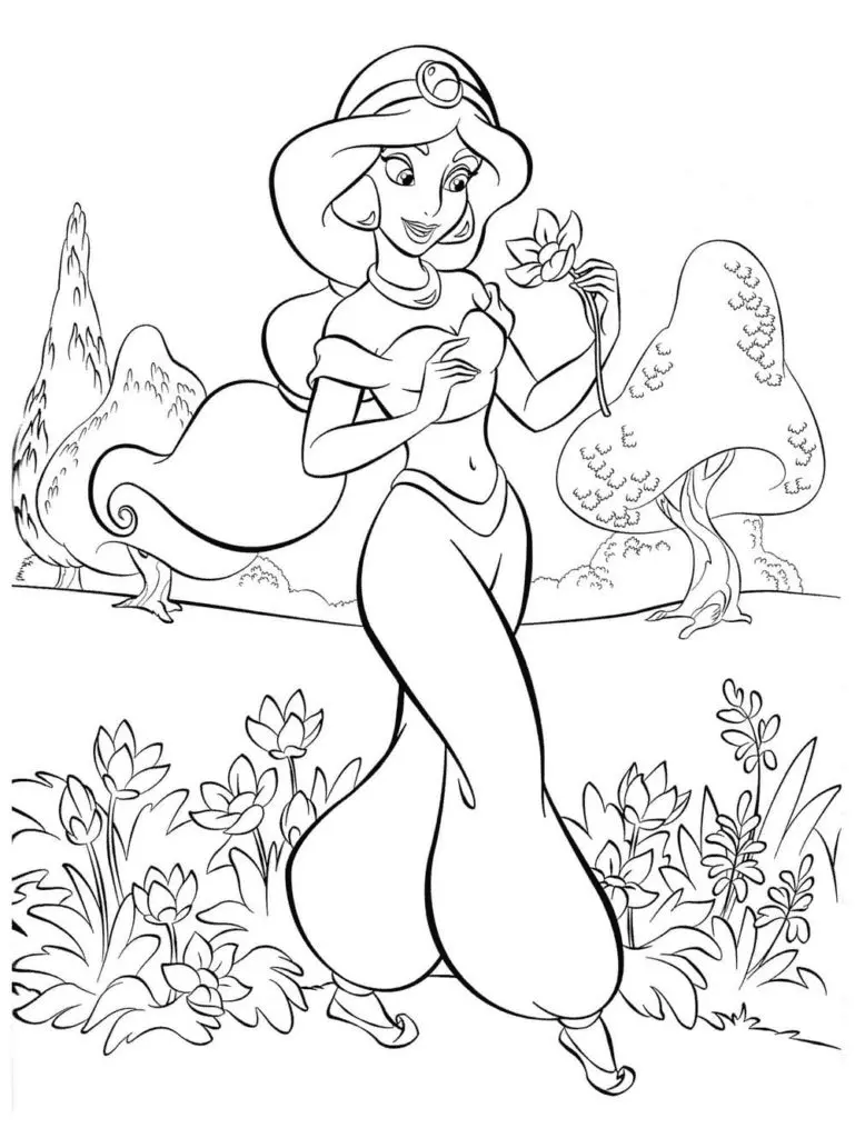 Princess Coloring Pages 158