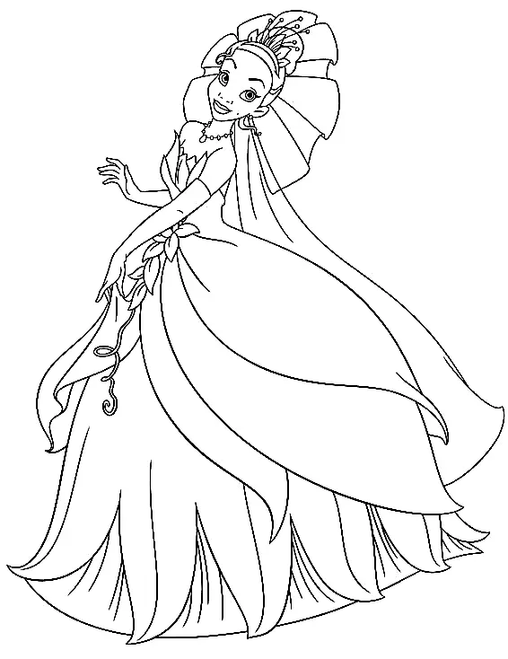 Princess Coloring Pages 175