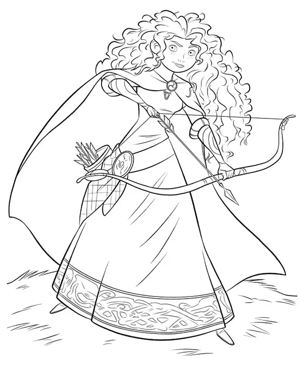 Princesas Para Colorear