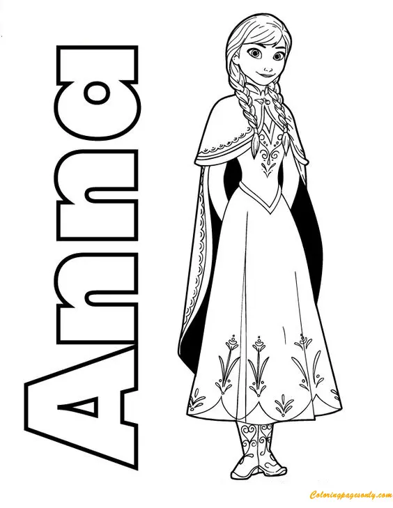 Princess Coloring Pages 2