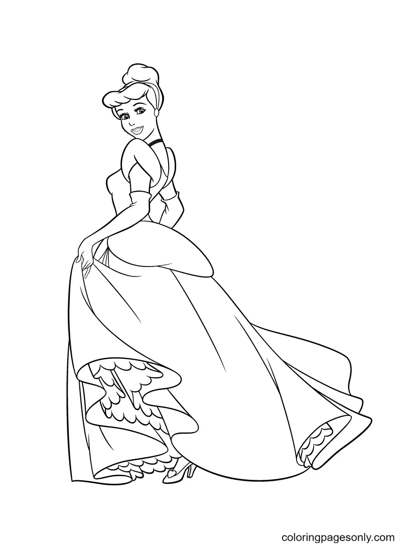 Princess Coloring Pages 22