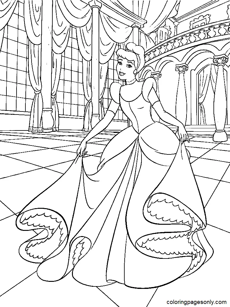 Princess Coloring Pages 27