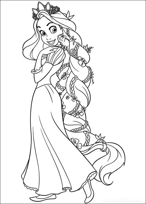 Princess Coloring Pages 28