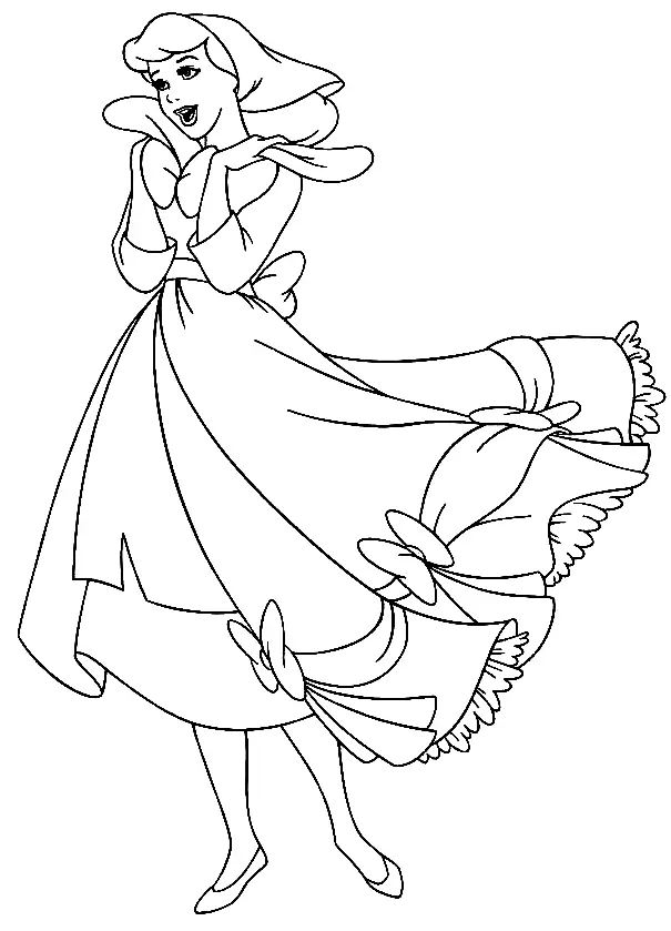 Princess Coloring Pages 29