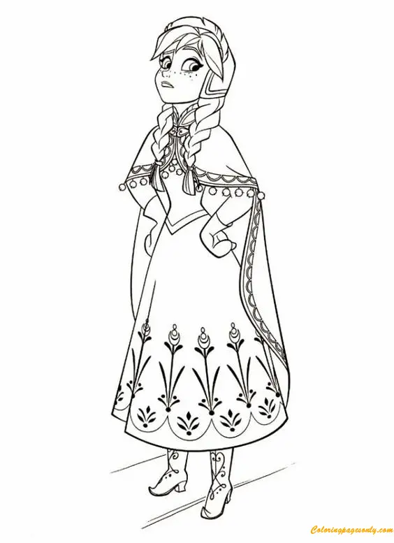 Princess Coloring Pages 3
