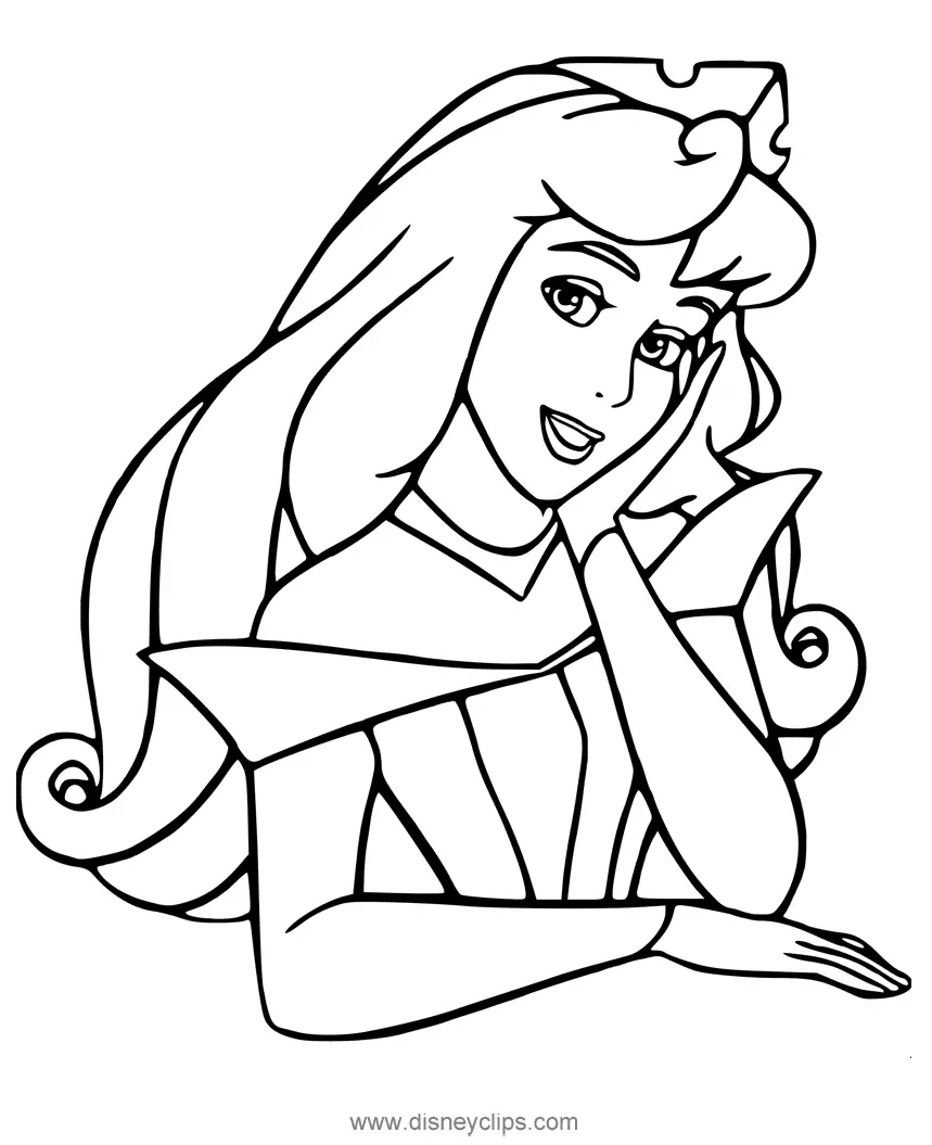 Princess Coloring Pages 43