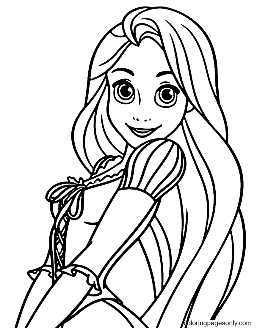 Princess Coloring Pages 45