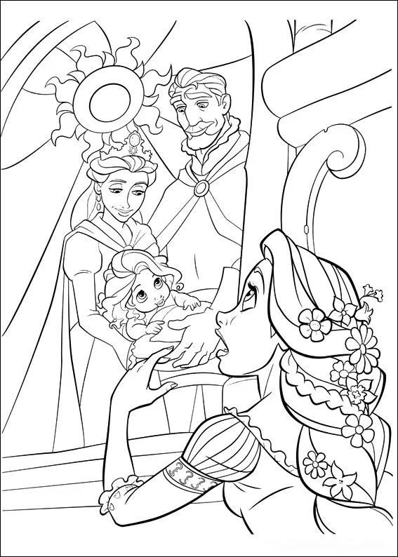 Princess Coloring Pages 51