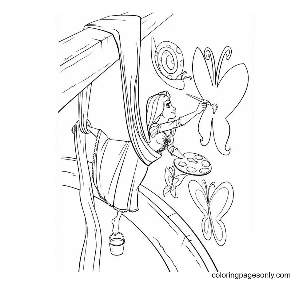 Princess Coloring Pages 53