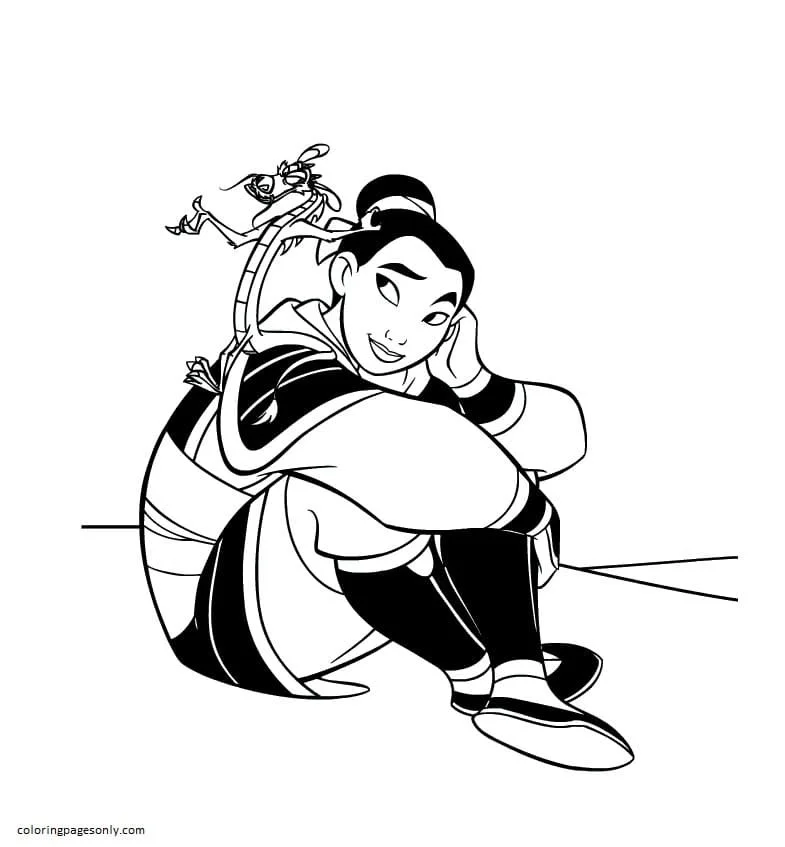 Princess Coloring Pages 59