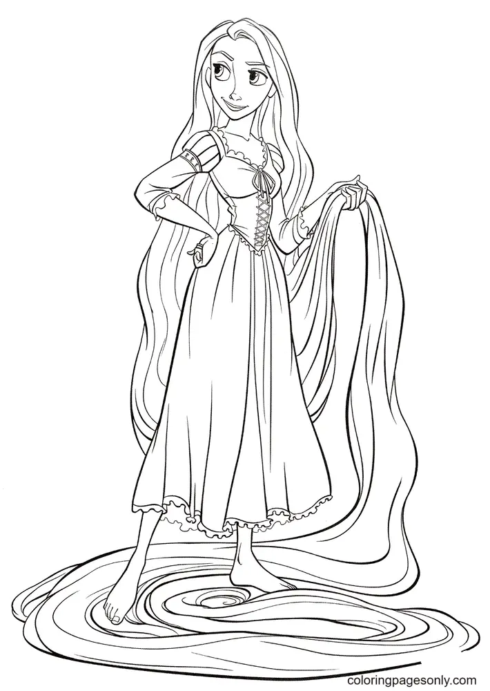 Princess Coloring Pages 64