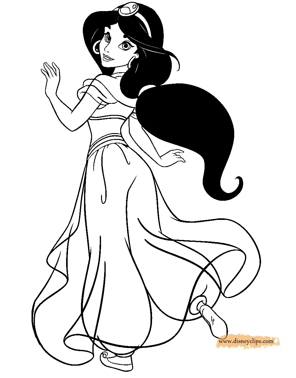 Princess Coloring Pages 67
