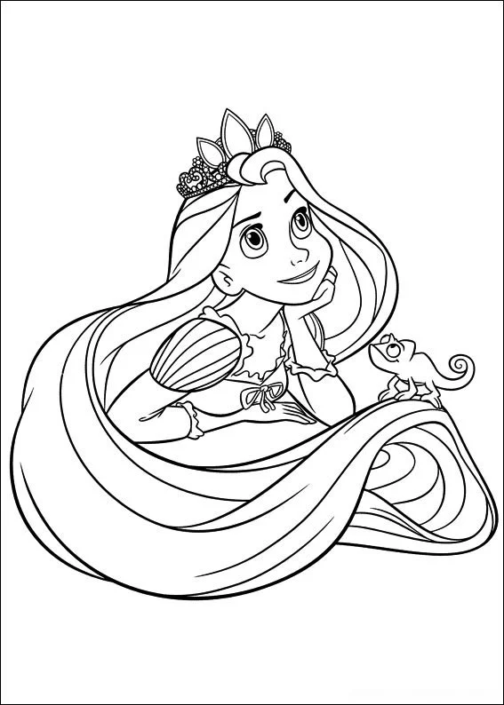 Princess Coloring Pages 68