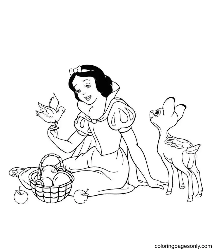 Princess Coloring Pages 76