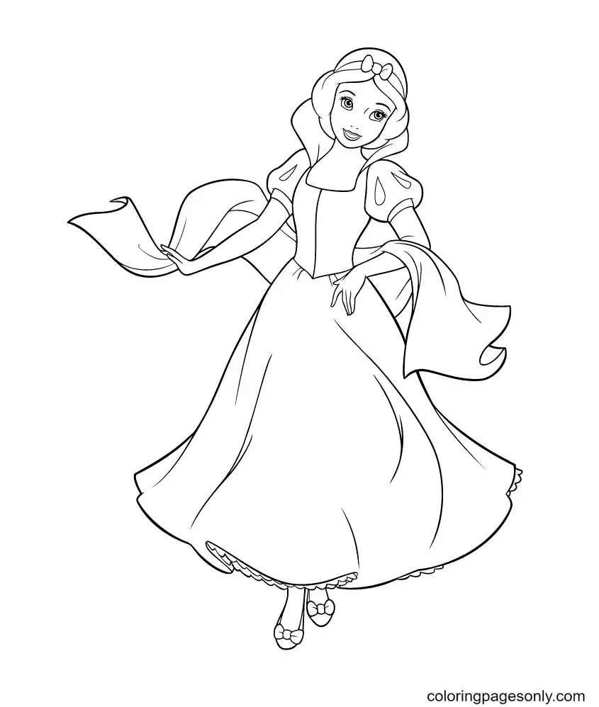 Princess Coloring Pages 77