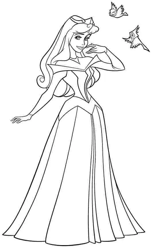 Princess Coloring Pages 78