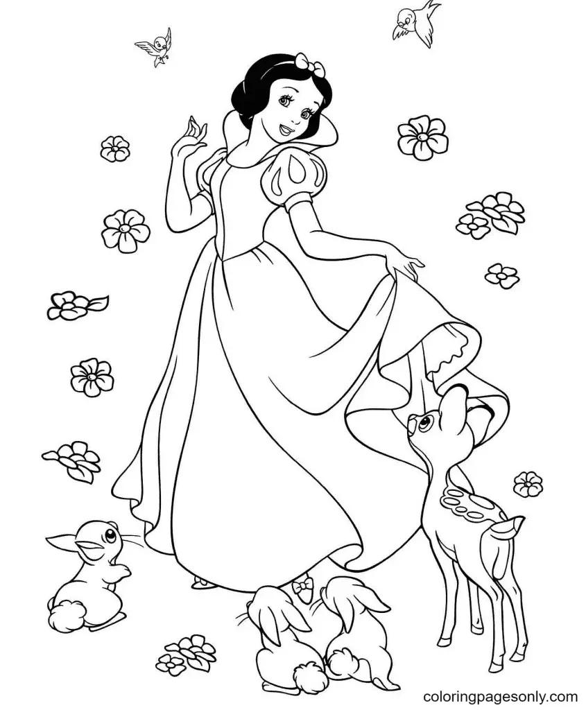 Princess Coloring Pages 80