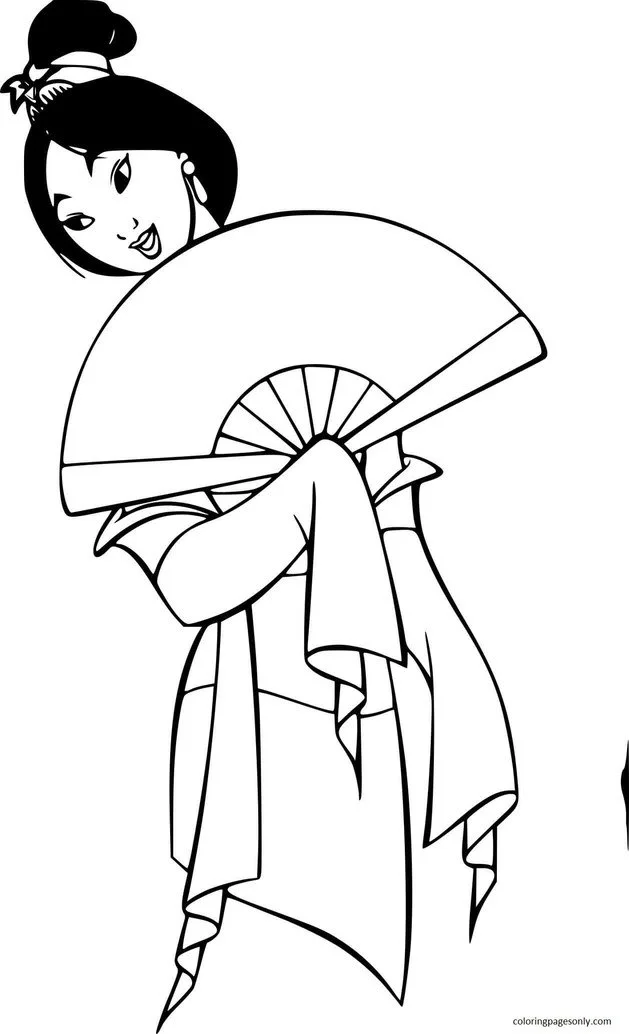 Princess Coloring Pages 83
