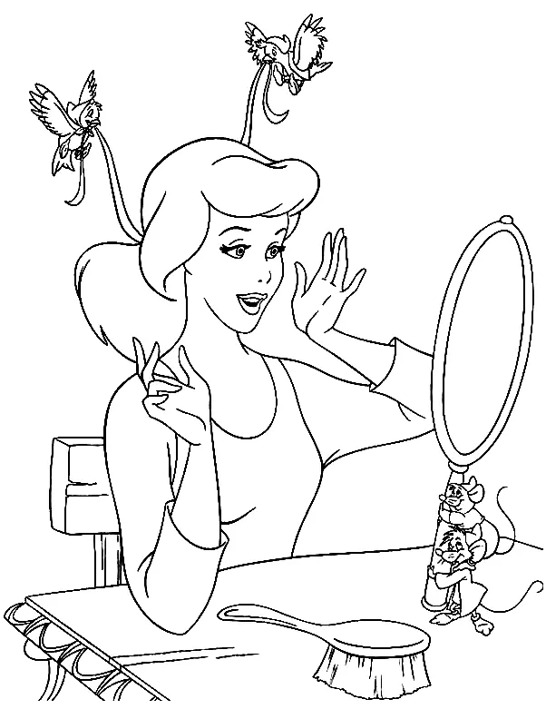 Princess Coloring Pages 9
