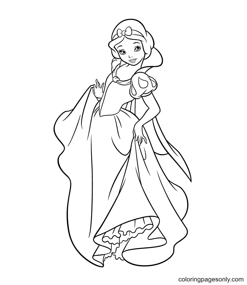 Princess Coloring Pages 94