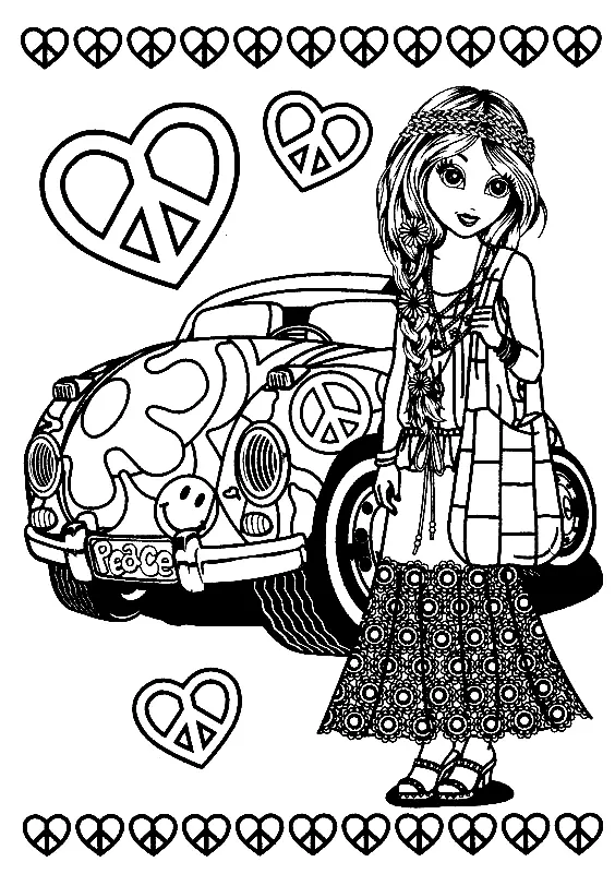 Printable Lisa Frank Coloring Pages