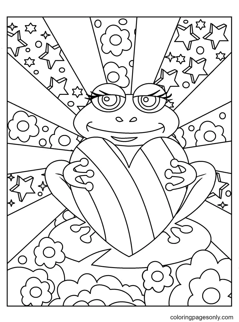 Desenhos de Paginas de Lisa Frank Para Impressao Para Colorir 20
