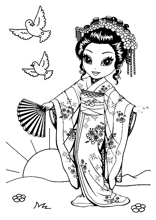 Desenhos de Paginas de Lisa Frank Para Impressao Para Colorir 27