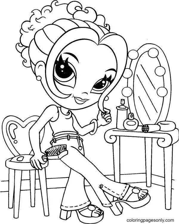 Desenhos de Paginas de Lisa Frank Para Impressao Para Colorir 42